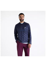 New Balance Numeric Long Sleeve Team Jersey Longsleeve night – Rückenansicht