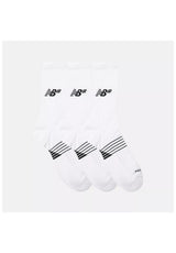 New Balance Numeric Active Numeric Crew Socks 3er Pack Socken white – Rückenansicht