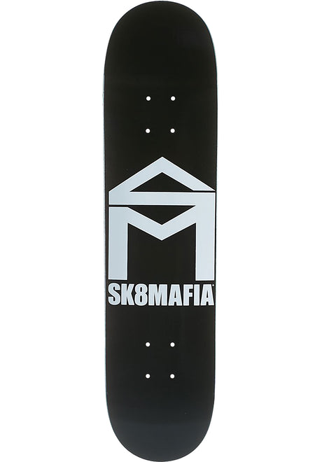 Sk8Mafia House Logo Deck black – Vorderansicht