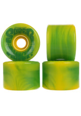 OJ Wheels Super Juice 78A Rolle green-yellow – Rückenansicht