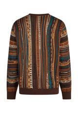 iriedaily Theodore Knit Strickpullover darkcoffee – Rückenansicht