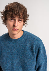 TITUS Lennes Strickpullover navymottled – Detailansicht 1