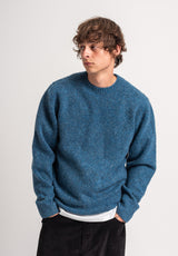 TITUS Lennes Strickpullover navymottled – Ansicht 1