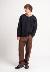 TITUS Elano Strickpullover black – Oberansicht