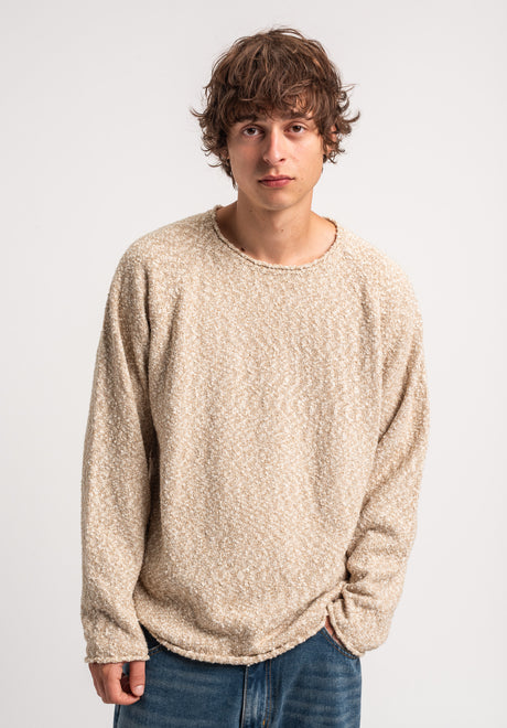 TITUS Elano Strickpullover cream – Rückenansicht
