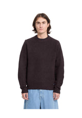 Volcom Edmonder II Strickpullover raisin – Vorderansicht