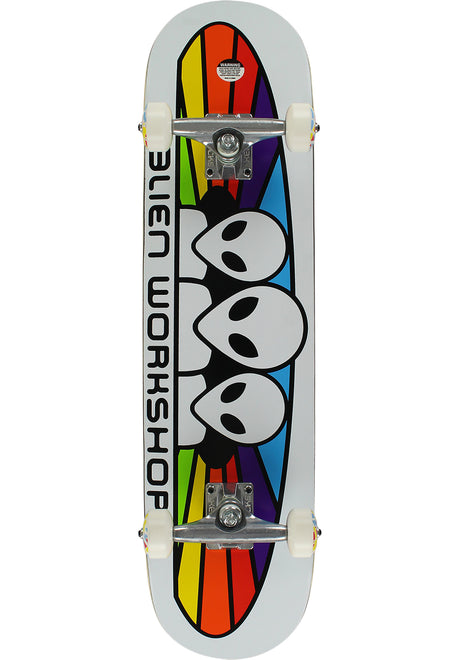 Alien-Workshop Spectrum Komplettboard white – Vorderansicht