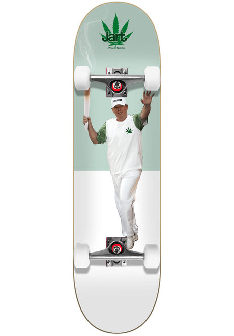 JART Weed Nation Legalize Komplettboard white – Vorderansicht