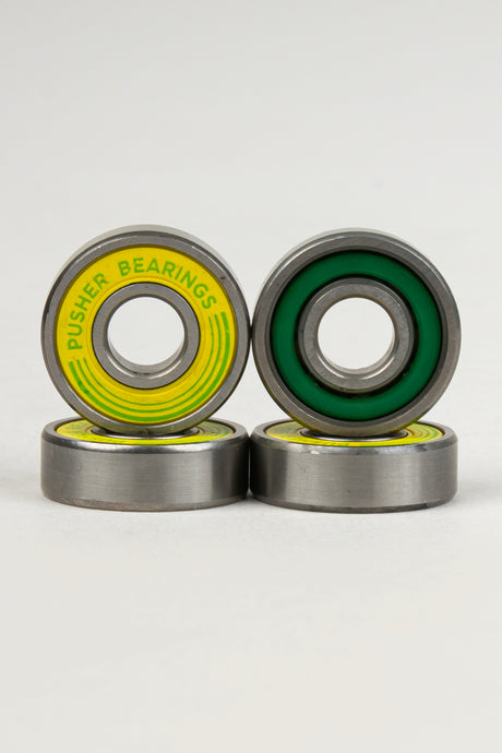 Pusher Bearings Iqui Pro Kugellager yellow – Rückenansicht