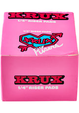 Krux 1/4 Pack Of 6 Riser-/Shockpad silver – Vorderansicht