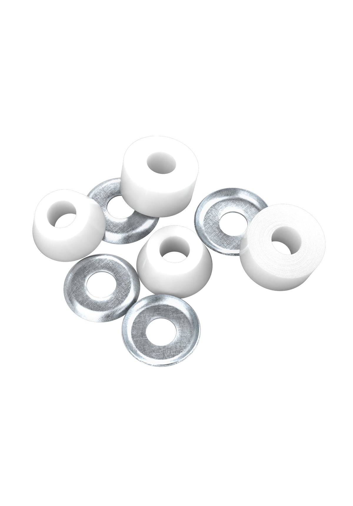 Independent Standard Cylinder Cushions Super Soft 78A 4er Lenkgummis white – Detailansicht 1