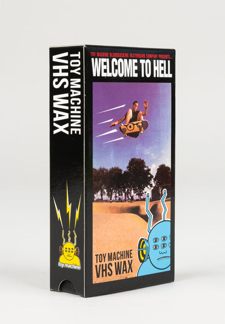 Wax Welcome to Hell V.H.S black Rueckenansicht