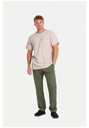 Reflex Loose Chino olivesquare-cord Vorderansicht
