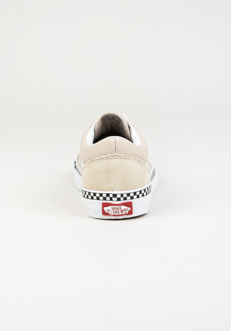 Vans Old Skool Schuh-Kids checkerboard-foxing-frenchoak – Seitenansicht