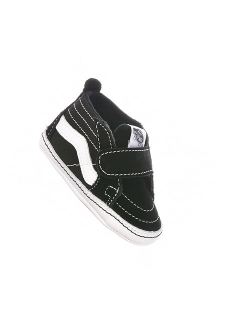 Vans In Sk8-Hi Crib Schuh-Kids black-white – Vorderansicht