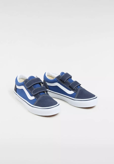 Vans Old Skool Kids V Schuh-Kids navy-truewhite – Rückenansicht