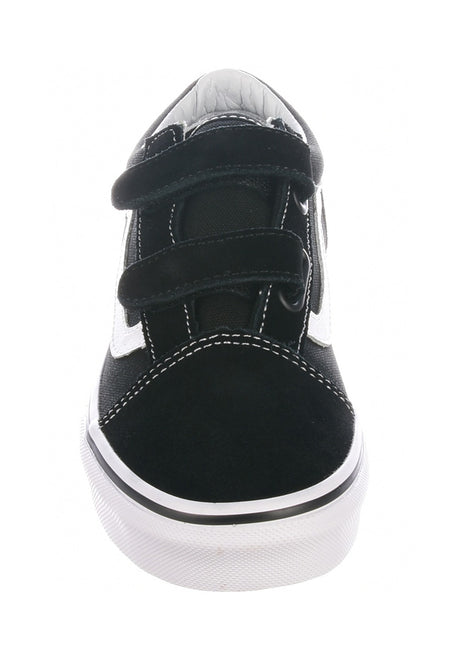 Vans Old Skool V Kids Schuh-Kids black-white – Rückenansicht