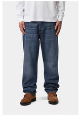 Carhartt WIP Marlow (Edgewood) Jeans bluedarkusedwash – Vorderansicht