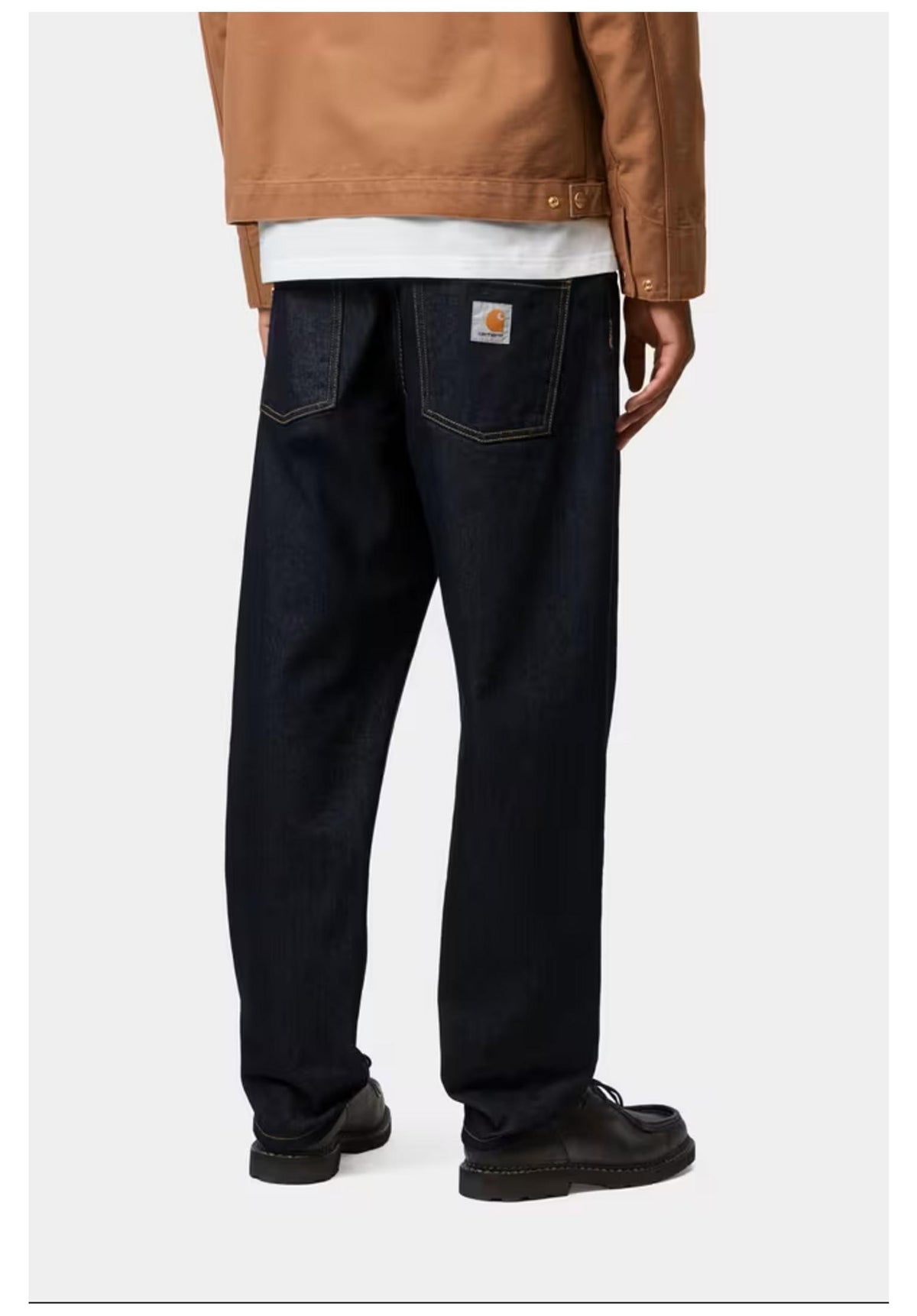 Carhartt WIP Newel Pant (Maitland / cropped) Jeans blueonewash – Detailansicht 2