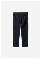 Carhartt WIP Newel Pant (Maitland / cropped) Jeans blueonewash – Vorderansicht