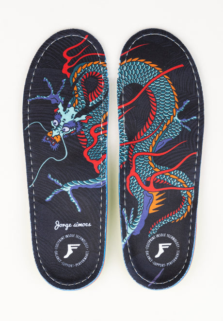 Footprint Insoles Gamechangers Jorge Simoes Einlegesohle multicolor – Vorderansicht