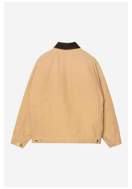 Carhartt WIP OG Detroit Winterjacke dustyH-tobaccostonecanvas – Rückenansicht