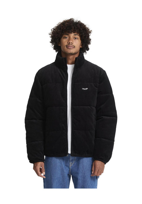 Volcom Walltz Cord Winterjacke black – Vorderansicht