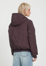 Volcom Wernan 10K Winterjacke raisin – Rückenansicht