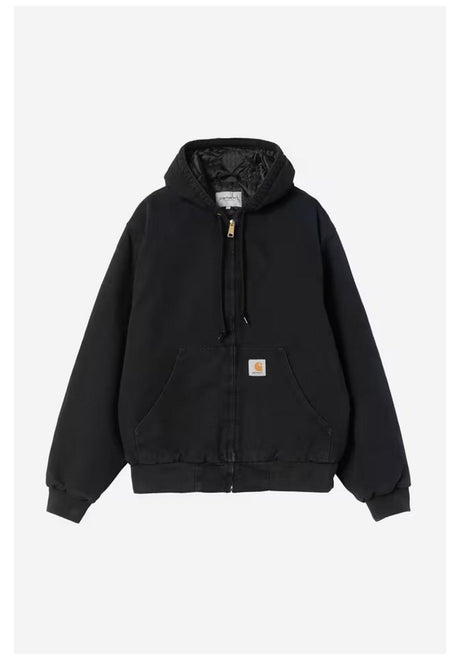Carhartt WIP OG Active Jacket (Dearborn) Winterjacke blackstonecanvas – Vorderansicht