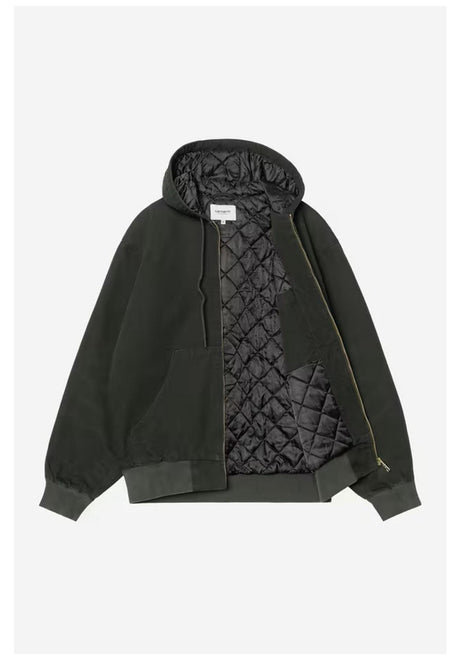 Carhartt WIP OG Active Jacket (Dearborn) Winterjacke ravenstonecanvas – Detailansicht 1