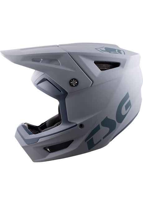 TSG Sentinel Solid Color Fullface-Helm satin grey – Detailansicht 2