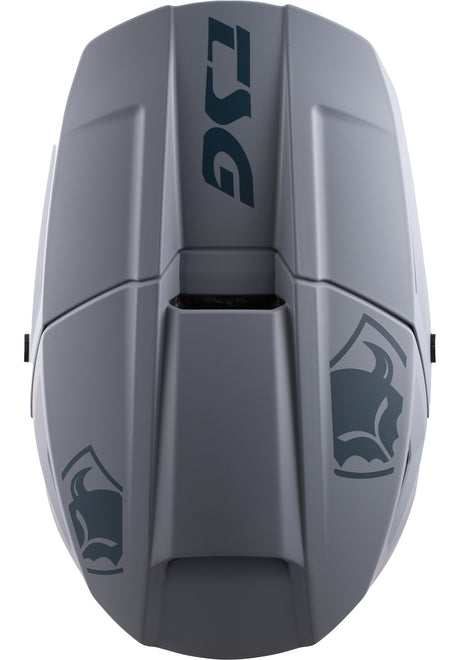 TSG Sentinel Solid Color Fullface-Helm satin grey – Seitenansicht