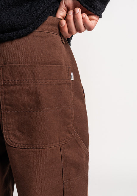 TITUS Workpant Jeans darkbrowndenim-washed – Detailansicht 1