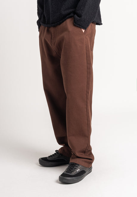 TITUS Workpant Jeans darkbrowndenim-washed – Detailansicht 2