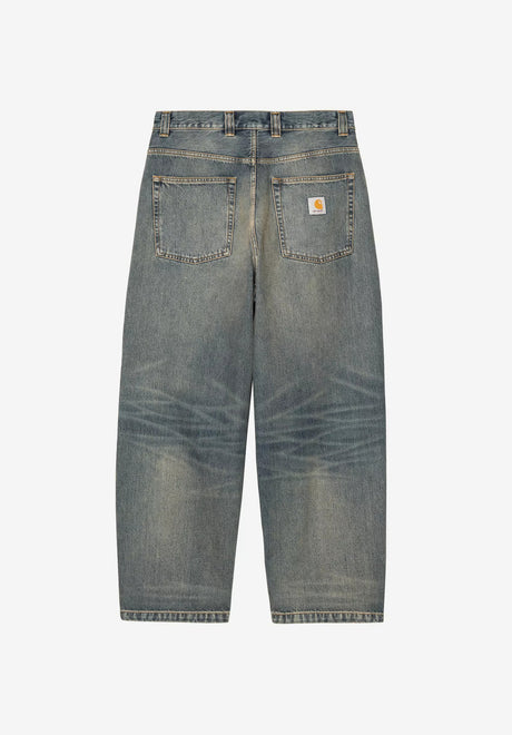 Brandon Pant bluewornusedwash Rueckenansicht