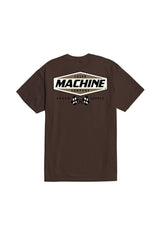 Loser-Machine Overdrive T-Shirt java-brown – Vorderansicht