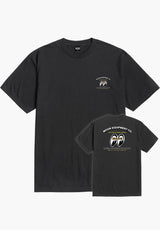Loser-Machine x Mooneyes Front Page T-Shirt black – Vorderansicht