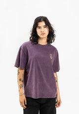 TITUS Milva T-Shirt plumfaded – Rückenansicht