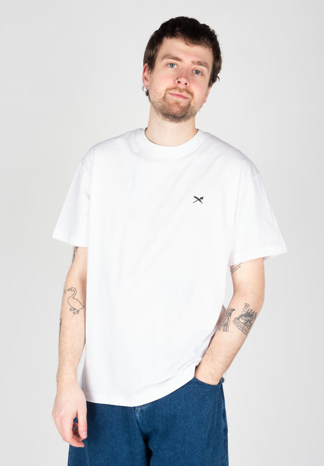 Mini Flag Relaxed white Vorderansicht