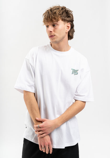 TITUS Celso T-Shirt white – Rückenansicht