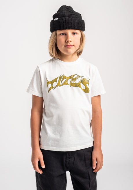 TITUS Classic Logo Kids T-Shirt offwhite – Detailansicht 1