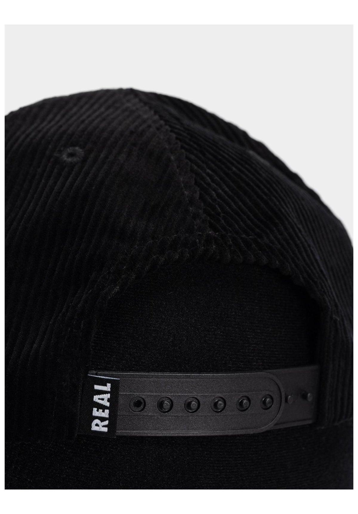 Real Oval T-Shirt black-black – Rückenansicht