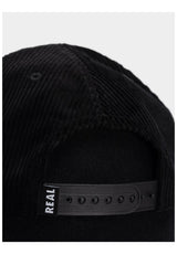 Real Oval T-Shirt black-black – Rückenansicht