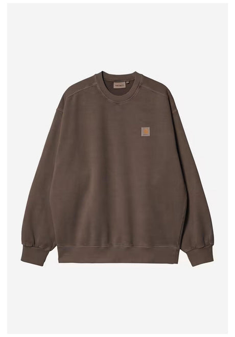 Carhartt WIP Vista Longsleeve tobaccogarmentdyed – Vorderansicht