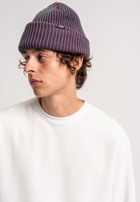 TITUS Raw-Longsleeve Longsleeve offwhite – Rückenansicht