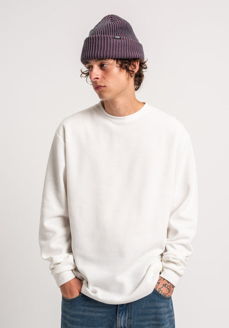 TITUS Raw-Longsleeve Longsleeve offwhite – Vorderansicht