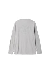 Dark Seas No Sweat Moisture Wicking Longsleeve ash-heather – Vorderansicht