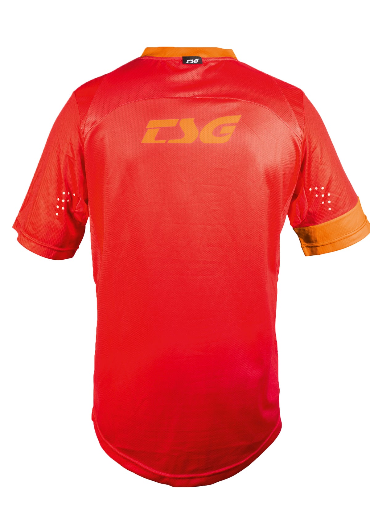 TSG SP3 Jersey T-Shirt red-acid orange – Rückenansicht