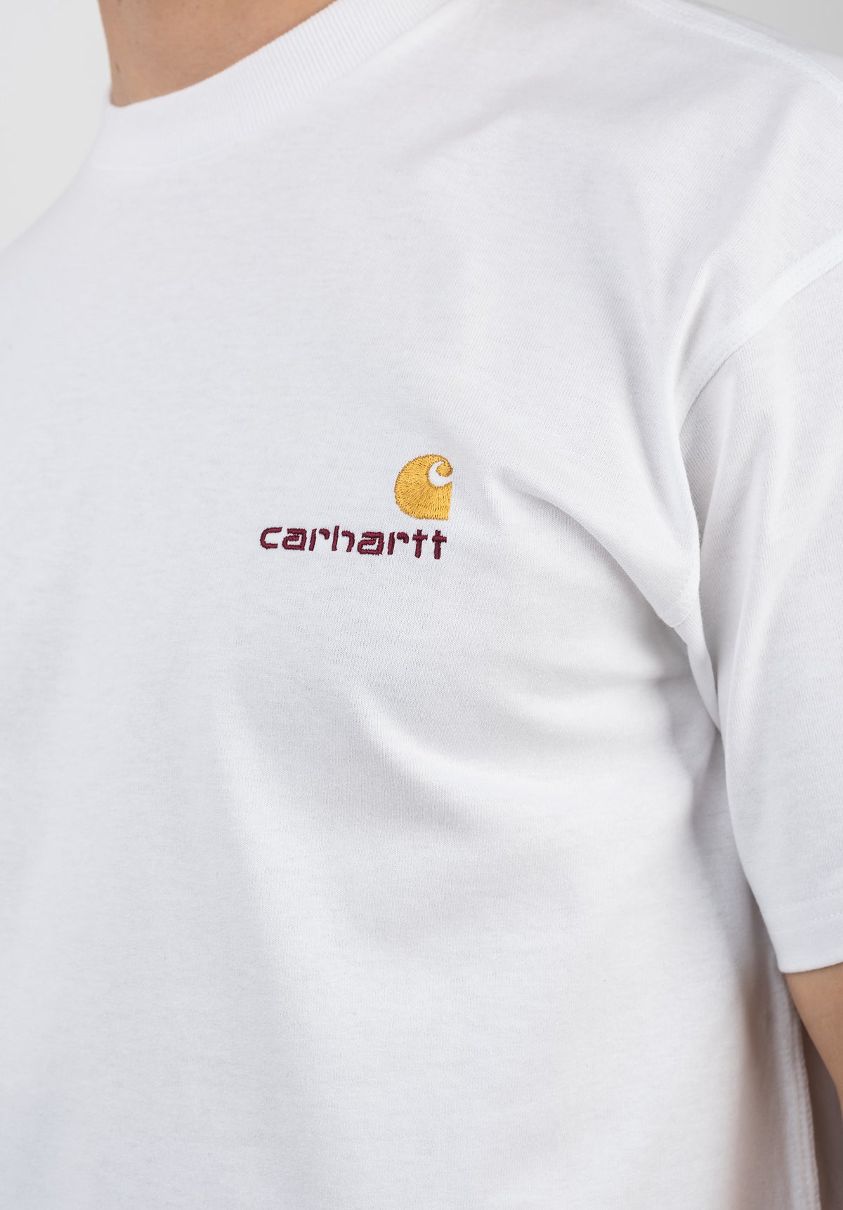 Carhartt WIP American Script T-Shirt white – Ansicht 2