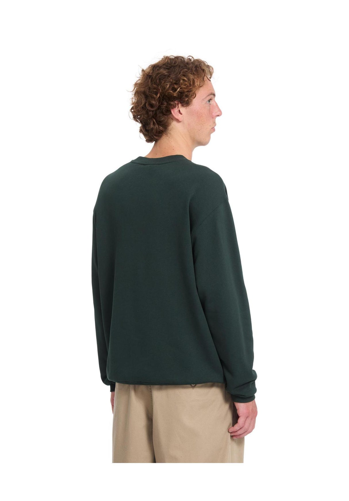 Volcom Single Stone Crew Sweatshirt scarab – Rückenansicht